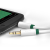 Greenconnect Кабель аудио 1.5m jack 3,5mm/jack 3,5mm белый, зеленая окантовка, ультрагибкий, 28 AWG, M/M, Premium GCR-AVC1662-1.5m, экран, стерео Greenconnect 1.5m jack 3.5mm/jack 3.5mm белый