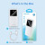 Power Bank Vention 10000mAh(M/C-A/A)22.5W Белый с LED Дисплеем Vention FHKW0