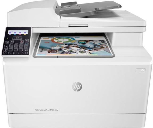 Лазерное МФУ HP Color LaserJet Pro MFP M183fw 7KW56A