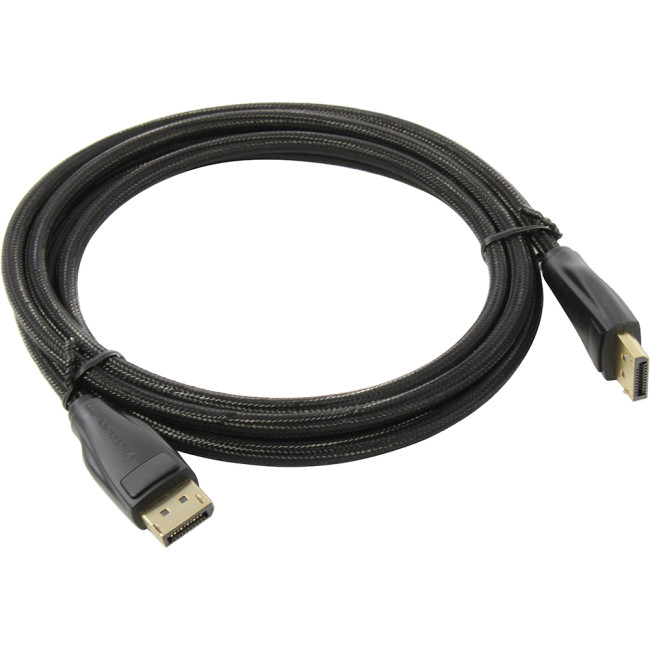 Кабель Vention DisplayPort v1.4 20M/20M - 2м Кабель Vention DisplayPort(m)/DisplayPort(m) - 2 м (HCCBH)
