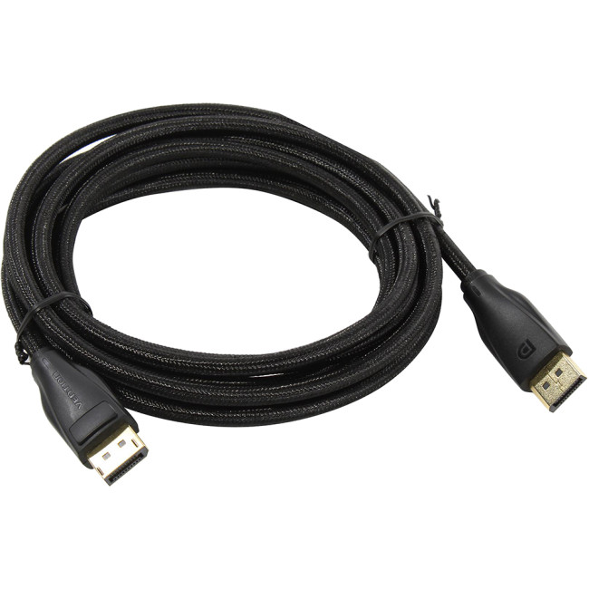 Кабель Vention DisplayPort v1.4 20M/20M - 3м Кабель Vention DisplayPort(m)/DisplayPort(m) - 3 м (HCCBI)