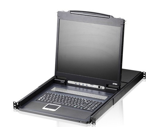 8-портовый KVM-переключатель с ЖК-дисплеем  19'' Slideaway ATEN CL1308NR