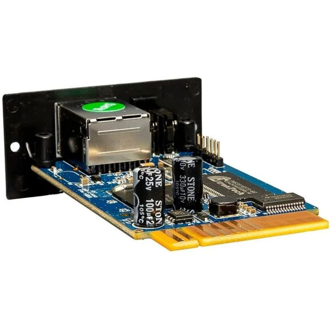 Карта удаленного управления SNMP для 1ф и 3ф  СПБ Ермак, ШхГхВ 51,76x80,31x25,8мм., вес 0.03кг. ЕРМАК плата С