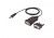 Конвертер, USB<=>RS-422/485, USB B-тип>4xDB9, Female>Male, без Б.П., (USB 2.0;с 1 шнуром A>B Male) ATEN UC485