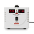 Стабилизатор POWERMAN AVS 1000D, ступенчатый регулятор, цифровые индикаторы уровней напряжения, 1000ВА, 140-260В, максимальный входной ток 7А, 2 евророзетки, IP-20, напольный,  200мм х 150мм х 140мм, 2,3 кг. POWERMAN AVS 1000D