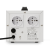 Стабилизатор POWERMAN AVS 1000D, ступенчатый регулятор, цифровые индикаторы уровней напряжения, 1000ВА, 140-260В, максимальный входной ток 7А, 2 евророзетки, IP-20, напольный,  200мм х 150мм х 140мм, 2,3 кг. POWERMAN AVS 1000D