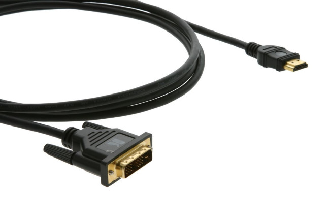 Кабель HDMI-DVI (Вилка - Вилка), 4,6 м Kramer C-HM/DM-15