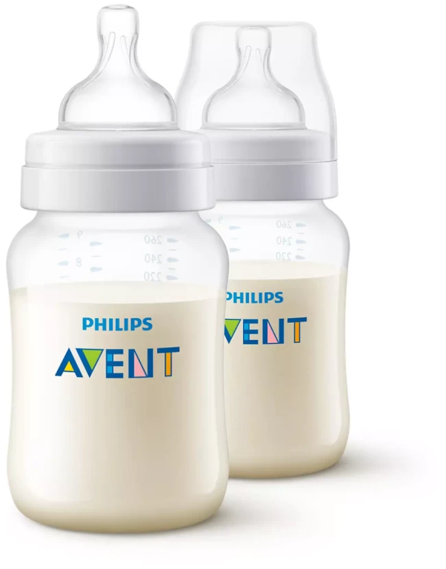 Бутылочка для кормления Philips Бутылочка для кормления, Anti-colic 1+ мес., 260 мл, 2 шт.