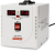 Стабилизатор POWERMAN AVS 2000D, ступенчатый регулятор, цифровые индикаторы уровней напряжения, 2000ВА, 140-260В, максимальный входной ток 12А, 2 евророзетки, IP-20, напольный,  200мм х 160мм х 190мм, 4.9 кг. POWERMAN AVS 2000D