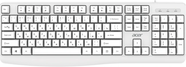Клавиатура ACER OKW301 (ZL.KBDCC.01B)