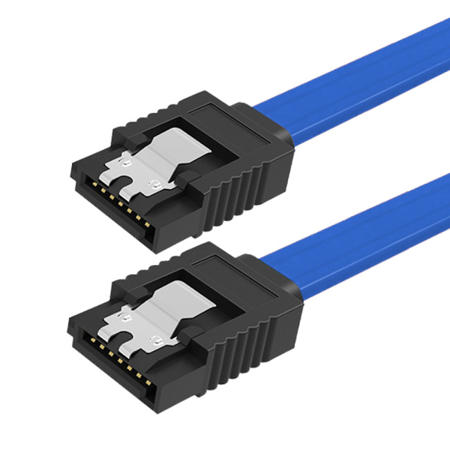Greenconnect Кабель интерфейсный SATA III 0.5 m SATA III - SATA III до 6Gbps, 26 AWG, 7pin / 7pin, с металлическим фиксатором, медь, пакет Greenconnect SATA III - SATA III 0.5м