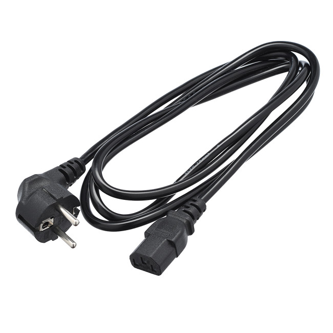 Кабель питания GoPower CEE 7/7-C13 (f) 3.0м (00-00027328)