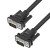 Greenconnect Кабель SVGA 1.8м чёрный, OD6.0mm. 15M / 15M GCR-VM2VM1-1.8m, 28/28 AWG, двойной экран Greenconnect VGA (m) - VGA (m) 1.8м