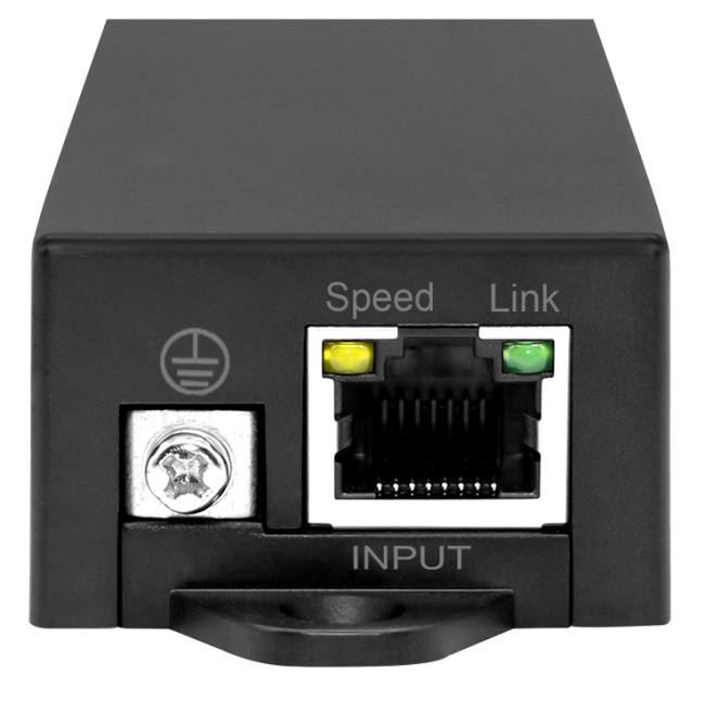 Преобразователь PoE af/at (48V) в Passive PoE (24V) New System Technologies NS-PS-4824-AT