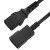 GCR Кабель питания PROF удлинитель 10.0m, С13 - С14, черный, 3*1,0mm, GCR-54341 Greenconnect GCR-54341