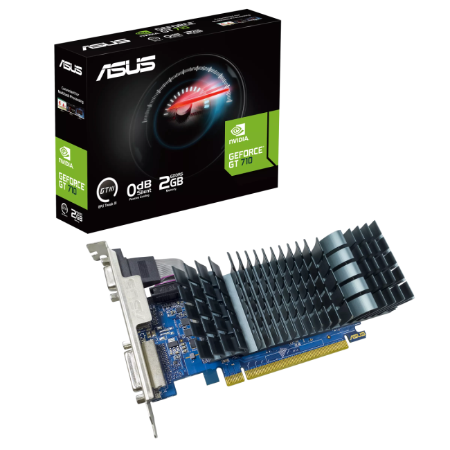 Видеокарта ASUS GT710-SL-2GD5-BRK-EVO (90YV0ALA-M0NA00)