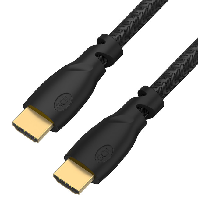 Greenconnect Кабель 1.5m HDMI версия 2.0, HDR 4:2:2, Ultra HD, 4K 60 fps 60Hz/5K*30Hz, 3D, AUDIO, 18.0 Гбит/с, 28/28 AWG, OD7.3mm, тройной экран, черный нейлон, GCR-HM811-1.5m Greenconnect HDMI (m) - HDMI (m) 1.5м