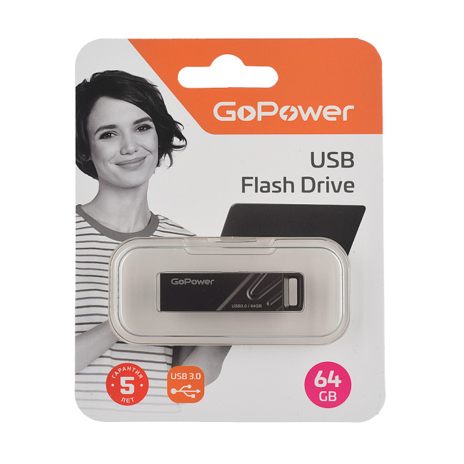 Флеш-накопитель Флеш-накопитель GoPower TITAN 00-00025967