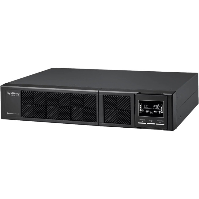 ИБП Systeme Electric Smart-Save Online SRT 1500 ВА, конвертируемый форм-фактор 2U, 230 В, 8 розеток  IEC C13, SmartSlot, LCD, USB HID, версия с возможностью увеличения времени автономии Systeme Electric Smart-Save Online SRT 1500VA SRTSE1500RTXLI