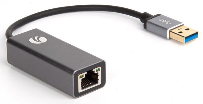 Кабель-переходник VCOM USB 3.0 - RJ-45 Ethernet