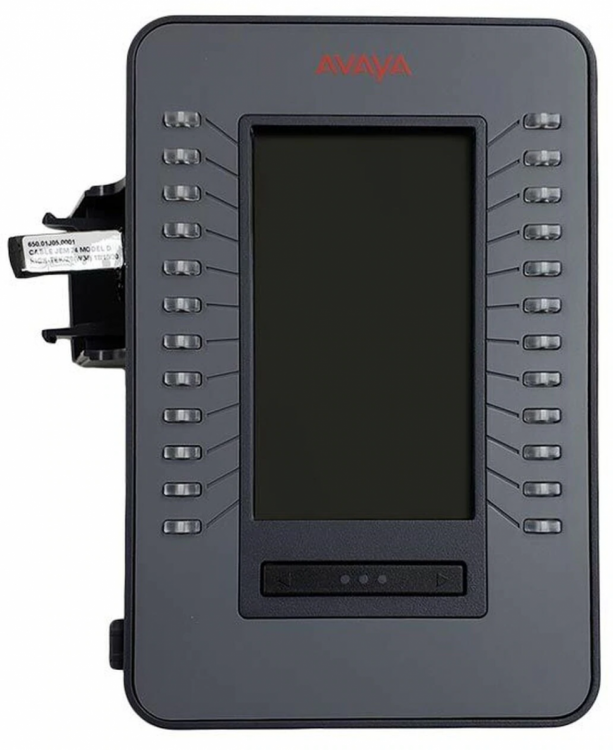 Кнопочный модуль для телефонов J100 серии Avaya J100 EXP MOD 24B